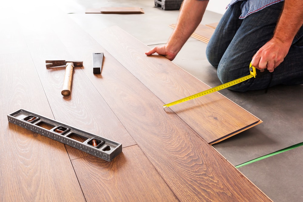 Existing Laminate Flooring, How To Lay Laminate Flooring Correctly