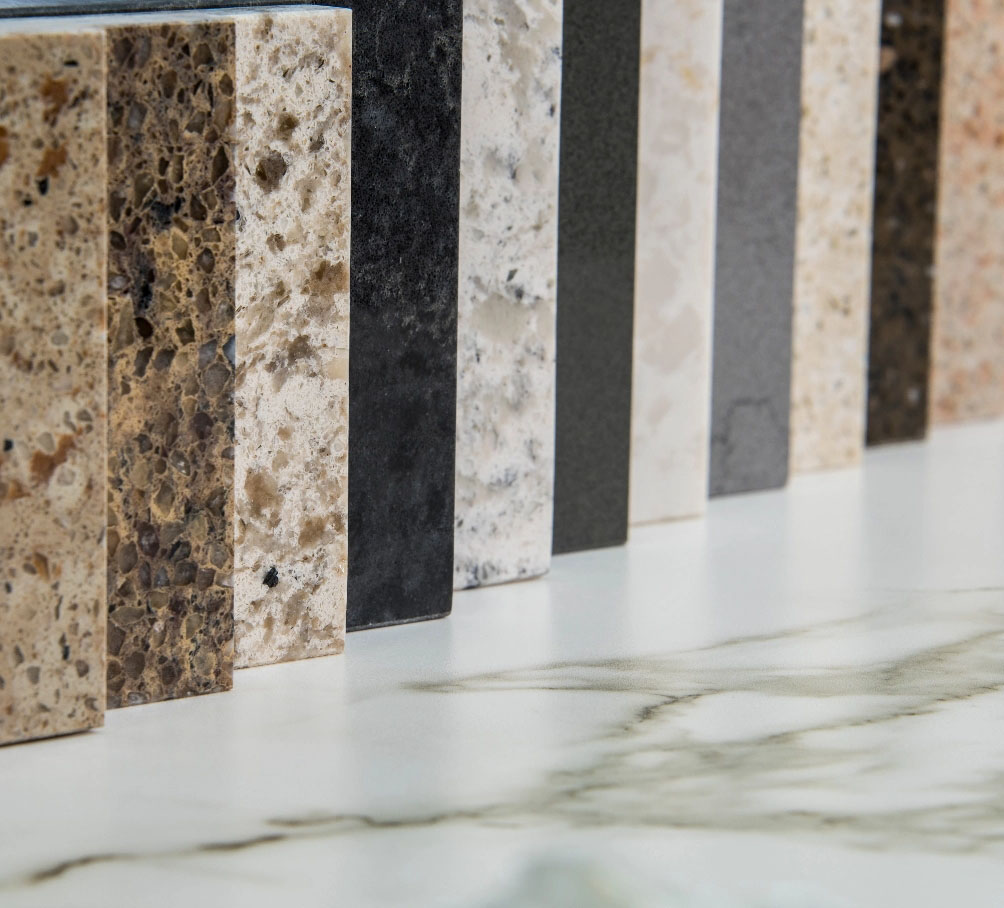 Flooring tiles samples