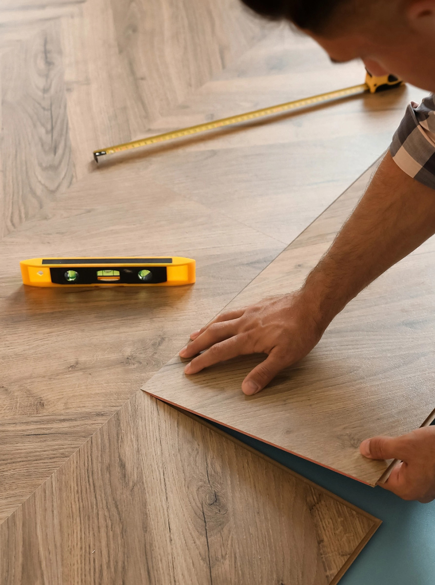 Installing floor 1